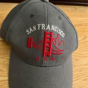 Lanza San Francisco USA Gray Cap with Embroidery GUC Bobby Weir ❤️